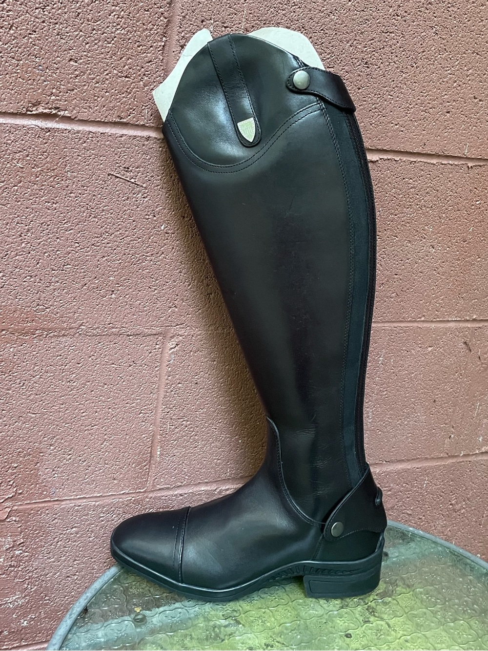 NWT Horze Duvall Black Tall Riding Boots Size 9